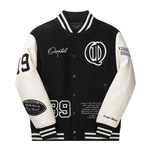 Quotrell University Jacket Black