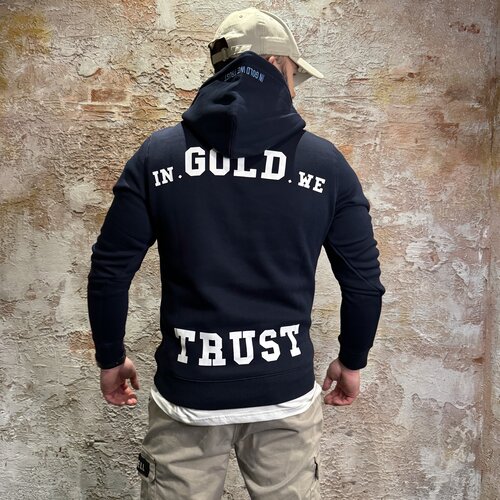 In Gold We Trust The Notorious Hoodie Navy