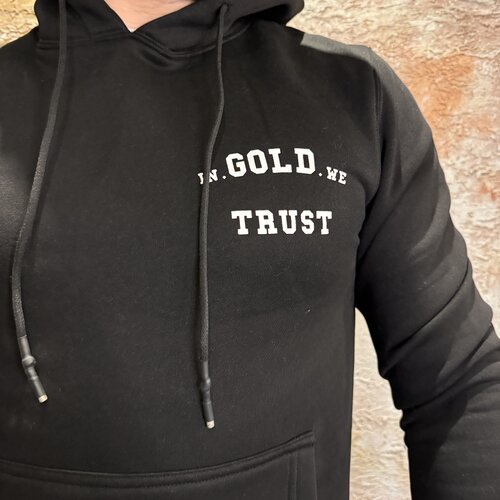 In Gold We Trust The Notorious Hoodie Black