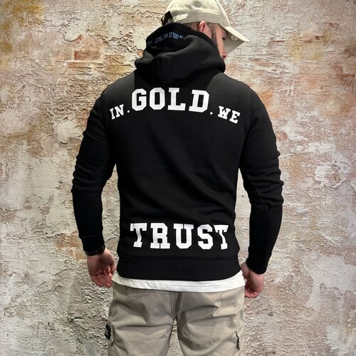 In Gold We Trust The Notorious Hoodie Black