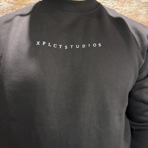 Xplct Studios Zoom Crewneck Black