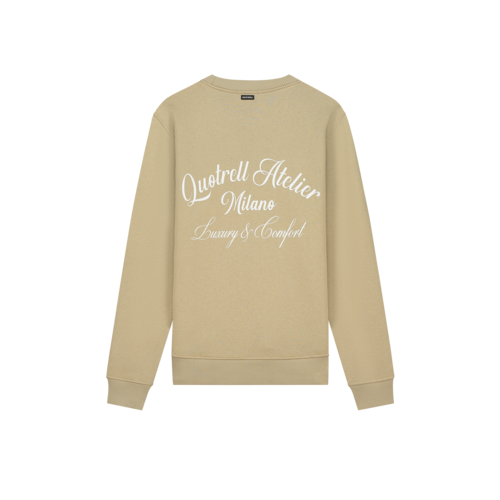 Quotrell Atelier Milano Crewneck Concrete