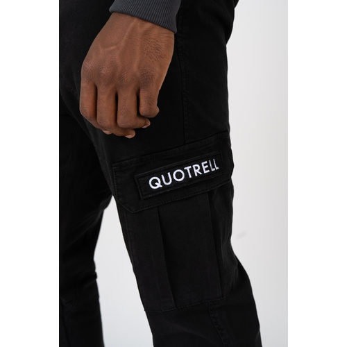 Quotrell Brockton Cargo Pant Black