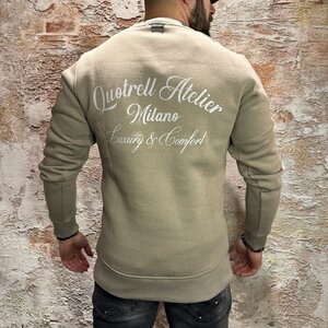 Quotrell Atelier Milano Crewneck Concrete