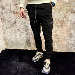 Quotrell Brockton Cargo Pant Black