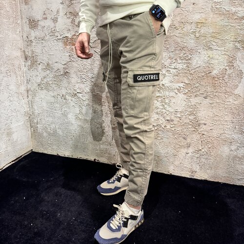 Quotrell Brockton Cargo Pant Sand