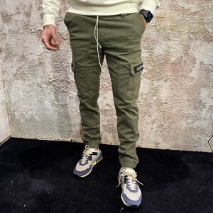 Quotrell Brockton Cargo Pant Green