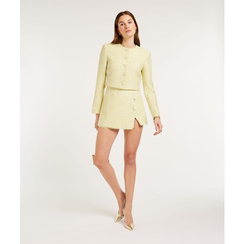 JoshV Remi Jacket Pistachio Gold Glitter