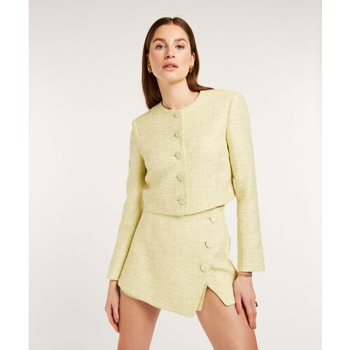 JoshV Remi Jacket Pistachio Gold Glitter