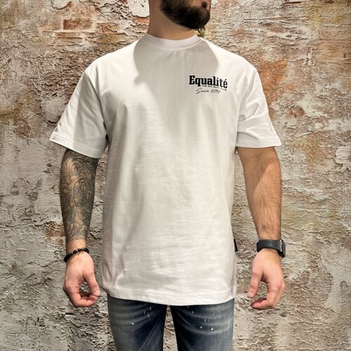 Equalité Racing Club Oversized Tee White