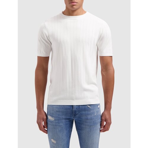 Pure-Path Gebreid Shirt Off White