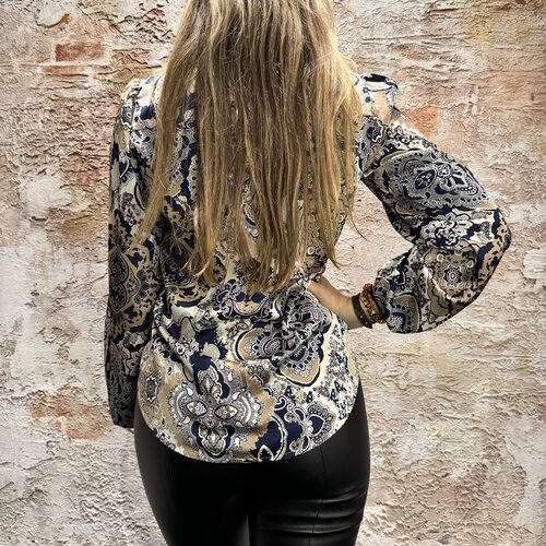 Sisters Point Ebbey Blouse Paisley