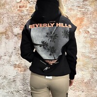 Women Beverly Hills Hoodie Black