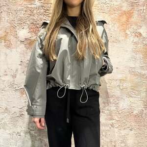 Airforce Oversized Softshell Jacket Castor Grey