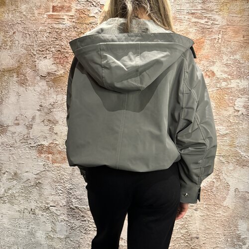 Airforce Oversized Softshell Jacket Castor Grey