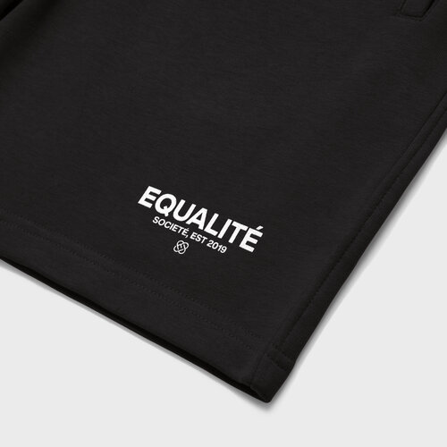 Equalité Societé Oversized Short Black
