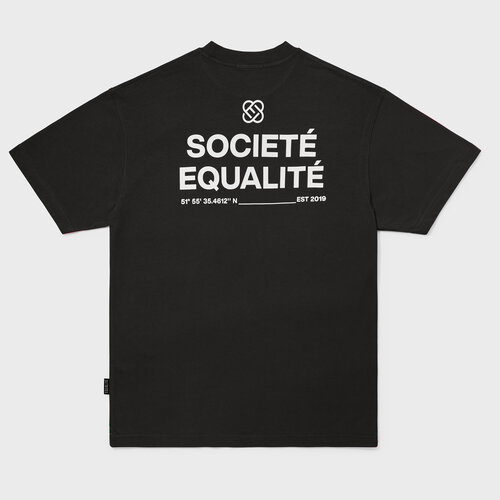 Equalité Societé Oversized Tee Black