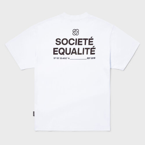 Equalité Societé Oversized Tee White