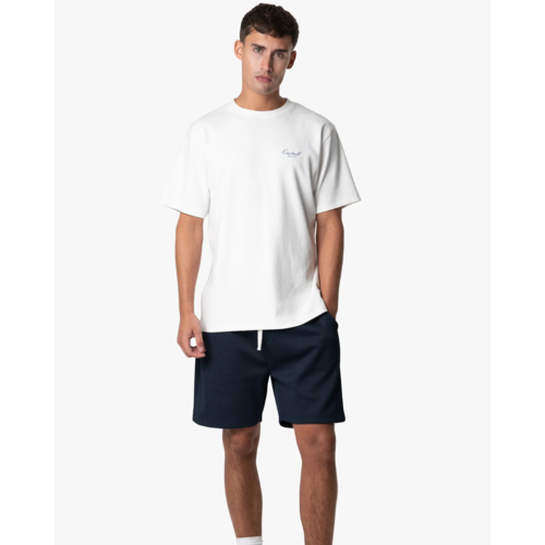 Quotrell Royal T-Shirt White Blue