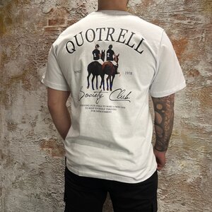 Quotrell Victorie T-Shirt White Black