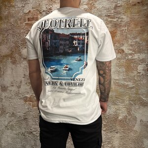 Quotrell Venezia T-Shirt White Black