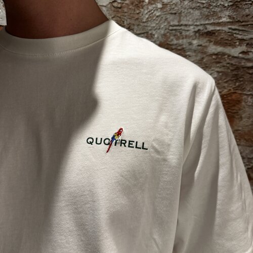 Quotrell Resort T-Shirt White Green