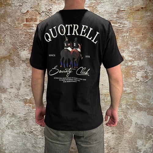 Quotrell Victorie T-Shirt Black White