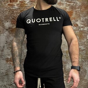 Quotrell Basic Garments T-Shirt Black White