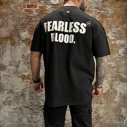 Fearless Blood Tee Deep Black