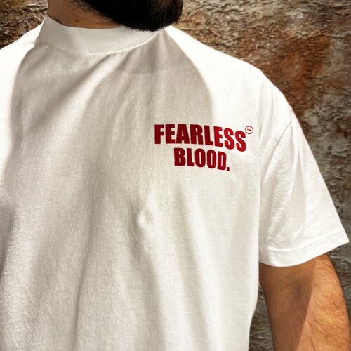 Fearless Blood Tee Classic Red