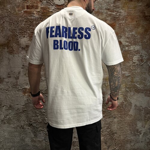 Fearless Blood Tee Capri Blue