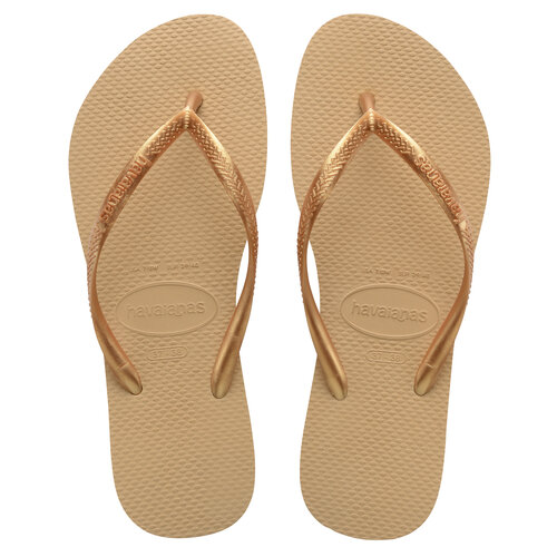 Havaianas Slim Sand Grey L. Gold