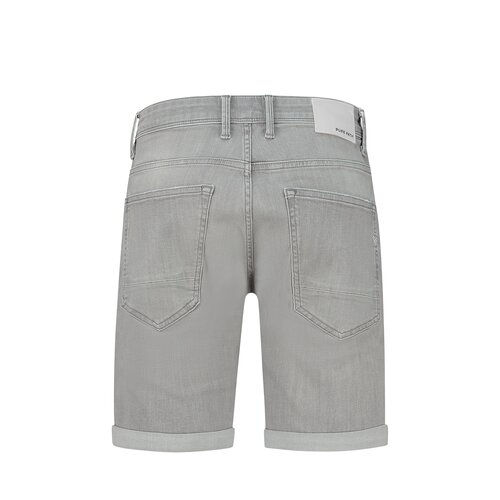Pure-Path The Steve Skinny Fit Shorts Light Grey