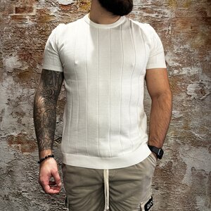 Radical Knitwear T-Shirt Beige
