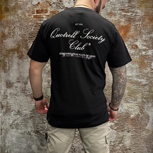 Quotrell Society Club T-shirt Black