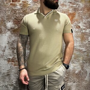 Quotrell Elijah Polo Beige