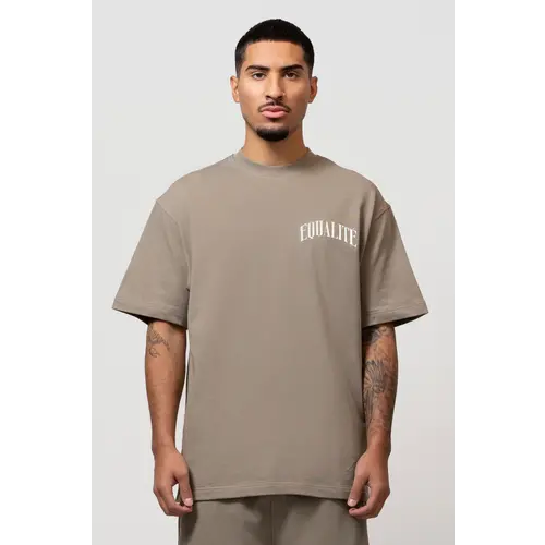 Equalité Oliver Oversized Tee Taupe