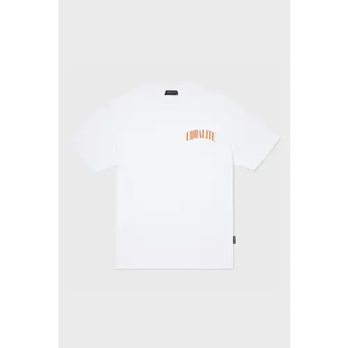 Equalité Oliver Oversized Tee White Orange