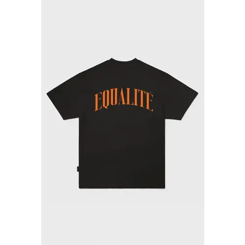 Equalité Oliver Oversized Tee Black Orange