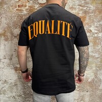 Oliver Oversized Tee Black Orange