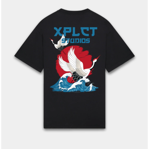 Xplct Studios Waves Tee Black