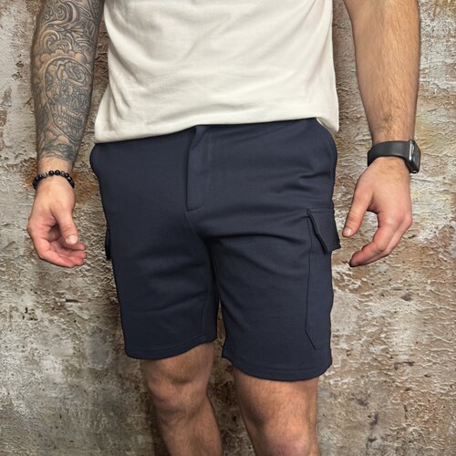 Pure Path Cargo Stretch Short Navy