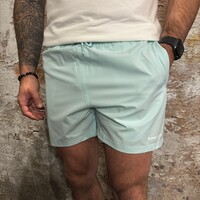 Logo Swim Short Aqua