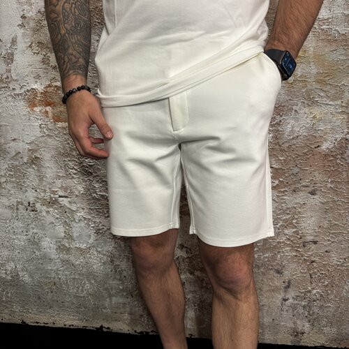 Pure Path Punta Stretch Short Off White