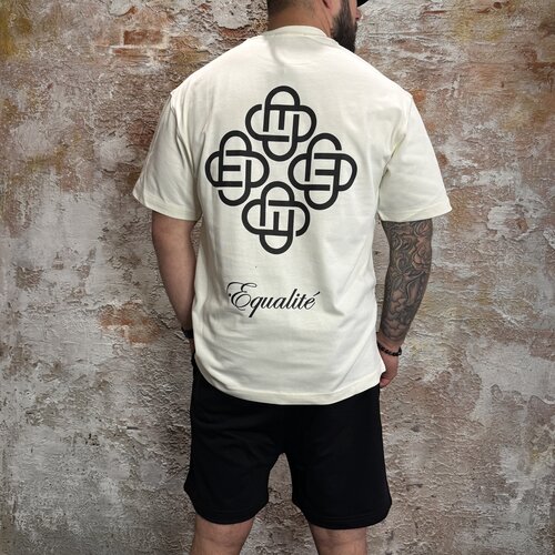Equalité Symbol Oversized Tee Off White