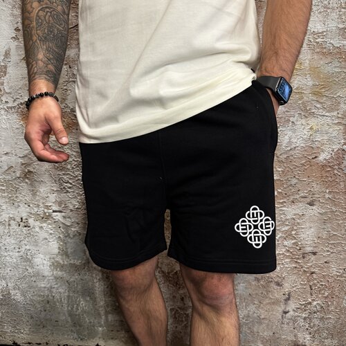 Equalité Symbol Oversized Short Black