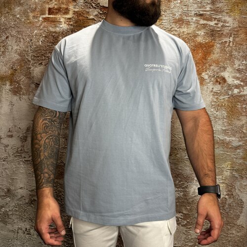 Quotrell Studios T-Shirt Muted Blue