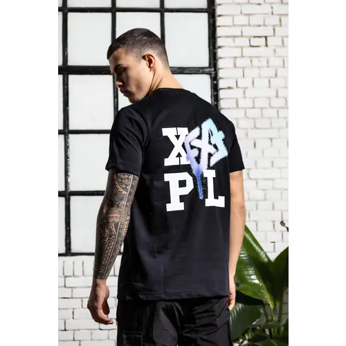 Xplct Studios Overspray Tee Black
