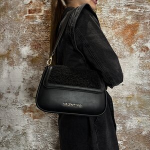 Valentino by Mario Valentino Shari Flap Bag Nero