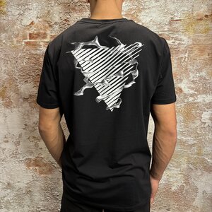 Pure Path Liquid Metal Logo T-Shirt Black Pure Path Liquid Metal Logo T-Shirt Black